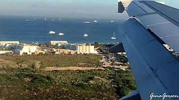 Ibiza Trip Turns Wild with Teen Blonde in Ripped Clothes on Spanish Beach