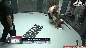 analsex with busty brunette slut after fierce competition win