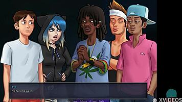 summertime saga episode with sexy super hero