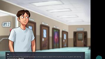 summertime saga episode with sexy super hero