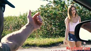 pickup bdsm teen 18+ gets bound and hardfucked roughly