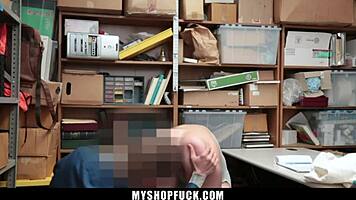 strip search uncovers stolen goods