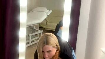 Two hot Russian hotties indulge in front of the camera, look at those juicy tits