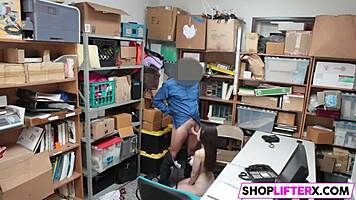 i caught sexy teen anastasia shoplifting and punished her hard with my big cock.