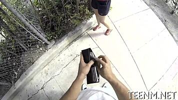 i seduced honey courtney loxx in a hardcore game where she sucked my cock for cash