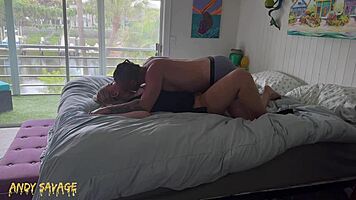 College Blonde Receives Rough Pussy Licking Orgasm