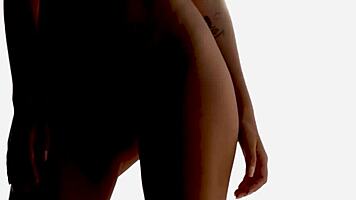 Amazing Small 18+ Tits Model Ariel Posing Naked After Perfect Striptease Action!