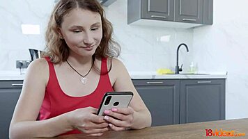 Slim Teen Akira Drago Takes Hard Cock Drilling!