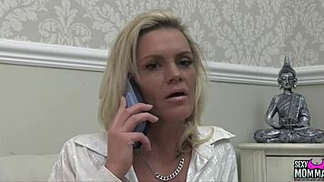 Sexy Momma and Stepdaughter Bluelah Seduce Frankie During Visit. Their Lust Ignites Wild Action.