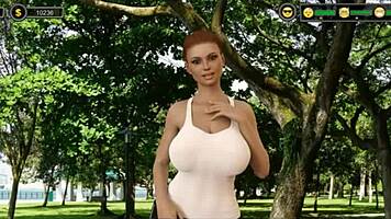 Amateur Teen with Big Tits in Homemade Pov Scene