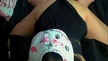 Watch me give my brother a huge blowjob on webcam? He's loving it!