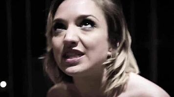 Scared teen Eliza Jane takes Ryan Drillers cock in prison roleplay