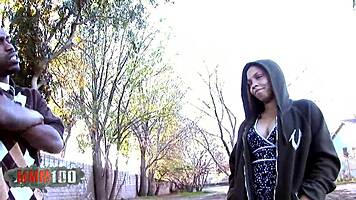 Black babe ms sunshyne got fucked hard by that big black cock