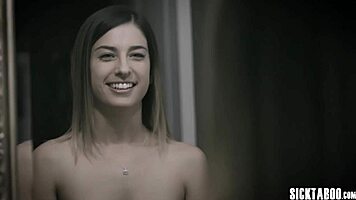 Crazy babe gets used by two friends with big cocks