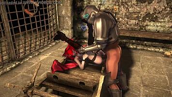 Succubus and Knights in Wild 3D Hentai Gangbang Uncensored 4K 60FPS