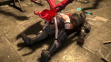 Succubus and Knights in Wild 3D Hentai Gangbang Uncensored 4K 60FPS