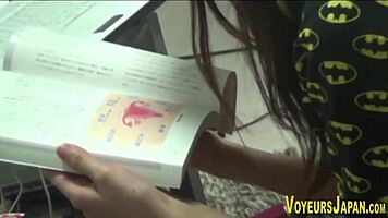 Hot Asian Babe Rubs Herself In Front Of A Mirror On Spycam