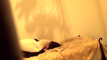 Hot Asian Babe Rubs Herself In Front Of A Mirror On Spycam