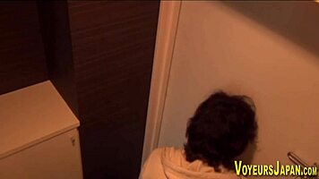 Hot Asian Babe Rubs Herself In Front Of A Mirror On Spycam