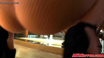 Buttplugged Teen 18+ Worships Ass While Sucking Huge Dildo