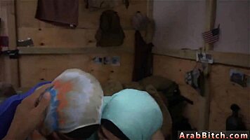 Arab Teen Masturbates For The First Time In Military Operation!