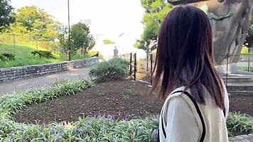 Hikage's Rental Girlfriend Gets Creampied After Zoo Date Home Sex