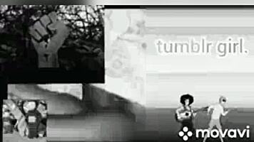 African american teen scratches her ass intriguingly