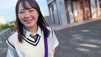 Hikage's Rental Girlfriend Gets Creampied After Zoo Date Home Sex