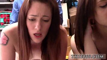 Fake cop slams hooker hard in back apartment bust.