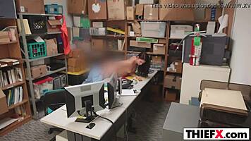 easy blowjob on big cock in garage