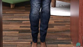 neighbour milf plays game with teen in off the record series