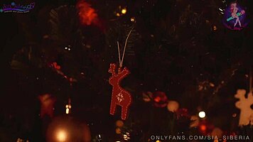 2020 fucking year santa fucks elf in cosplay