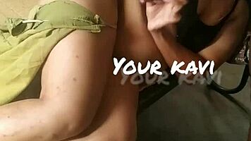 tamil aunty teases young 18+ boy with her big boobs.