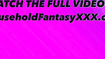 Curious step sister Kira Fox teases in household fantasy