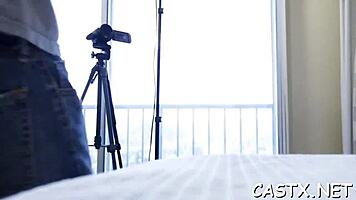 Aspiring model undergoes casting for reality show