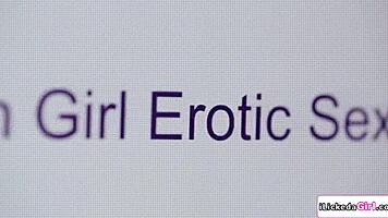 Petite brunette pussy licking makes me orgasm