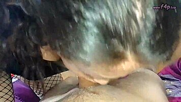 Caught step-daughter's friend masturbating, deepthroats and fucks her