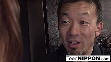 Cute Asian Babe Caught in the Act of Masturbation