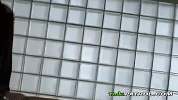 you think this asian skinny slut's hairy pussy can take a missionary slam?