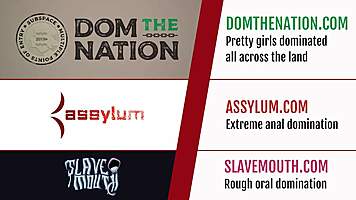 Watch this teen sub get her face fucked and ass ravaged?