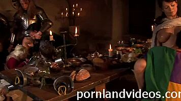 Crazy Orgy Fuck with Monster Cocks in Castle Dungeon