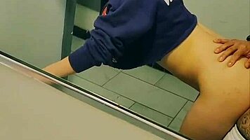 Snuck a barely legal blonde teen 18+ into the club and banged her in the bathroom, wow! 😜