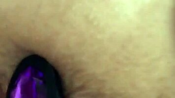 Young Latina wife gets butt plug inserted and ass fucked in doggystyle