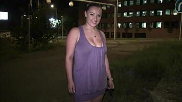 Huge Tits Star Krystal Swift Teases Public Orgy