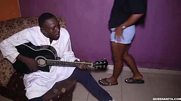 The Guitar Player Uses His Talent to Give Me a Mad Fuck Like Never Before