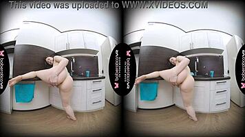 Maya Stone loves her solo fingerplay in VR, feeling so erotic! 😘