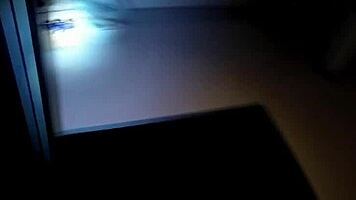 Adorable teen with tattoos enjoys a treat