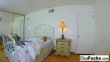 Elsa Jean Feels Intense Pleasure Woken for Creampie