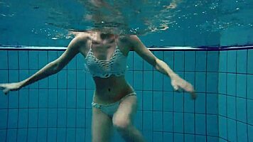 diana zelenkina, you absolute cutie swimming naked in the pool?