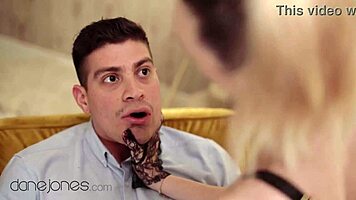 i gave dane jones a footjob then fucked isabella de laa hard in leather and lace